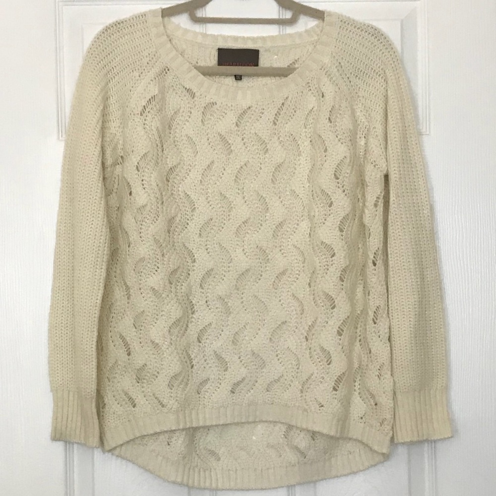 Heartloom Cream Sweater